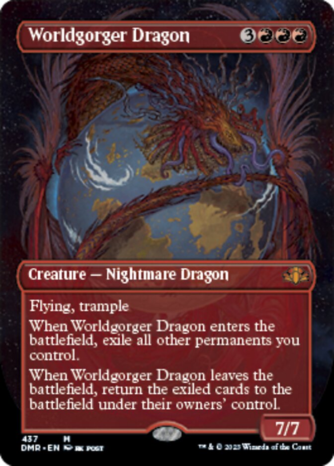 EN][FOIL]《世界喰らいのドラゴン/Worldgorger Dragon(DMR)》英語
